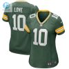 Womens Green Bay Packers Jordan Love Nike Green Game Jersey stylepulseusa 1