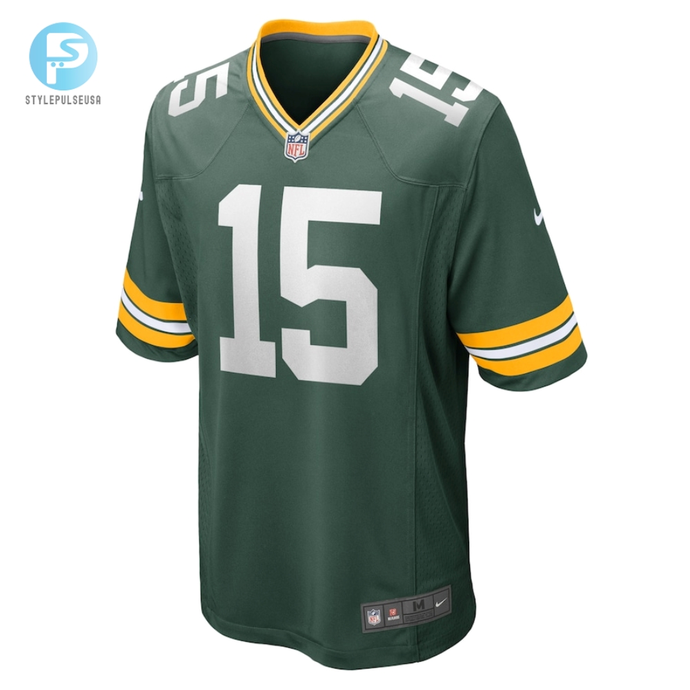 Mens Green Bay Packers Bart Starr Nike Green Retired Player Game Jersey 