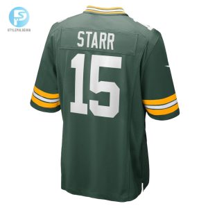 Mens Green Bay Packers Bart Starr Nike Green Retired Player Game Jersey stylepulseusa 1 2