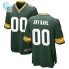 Mens Green Bay Packers Nike Green Custom Game Jersey stylepulseusa 1