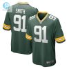 Mens Green Bay Packers Preston Smith Nike Green Game Team Jersey stylepulseusa 1