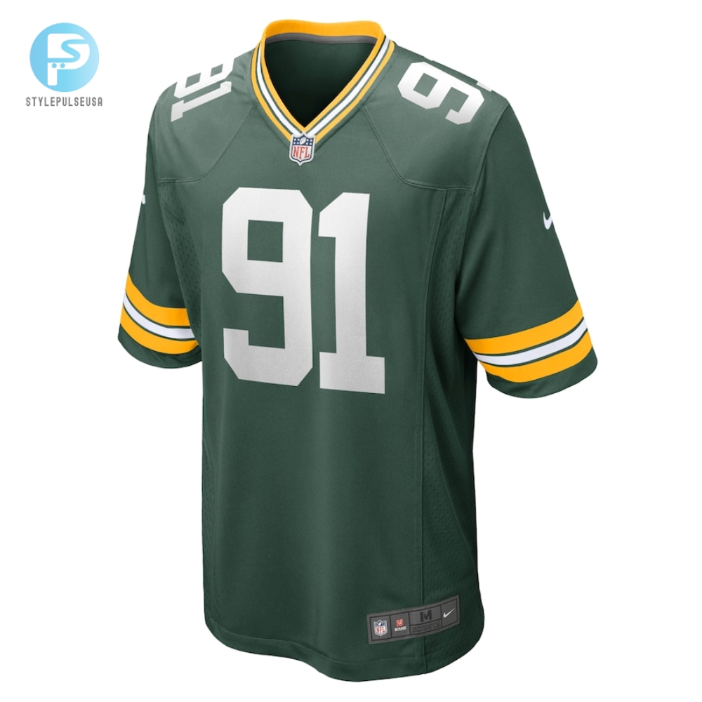 Mens Green Bay Packers Preston Smith Nike Green Game Team Jersey 