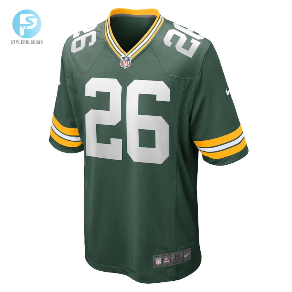 Mens Green Bay Packers Darnell Savage Jr. Nike Green Game Team Jersey 