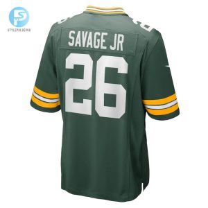 Mens Green Bay Packers Darnell Savage Jr. Nike Green Game Team Jersey stylepulseusa 1 2