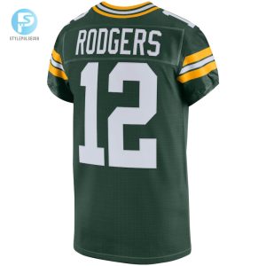 Mens Green Bay Packers Aaron Rodgers Nike Green Vapor Elite Jersey stylepulseusa 1 2