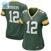 Womens Green Bay Packers Aaron Rodgers Nike Green Player Jersey stylepulseusa 1