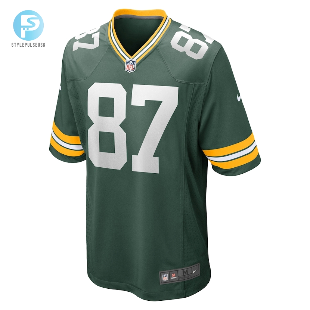 Mens Green Bay Packers Romeo Doubs Nike Green Game Player Jersey 