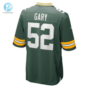 Mens Green Bay Packers Rashan Gary Nike Green Game Jersey stylepulseusa 1 2