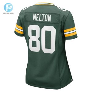 Womens Green Bay Packers Bo Melton Nike Green Home Game Player Jersey stylepulseusa 1 2