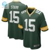 Mens Green Bay Packers Bart Starr Nike Green Game Retired Player Jersey stylepulseusa 1