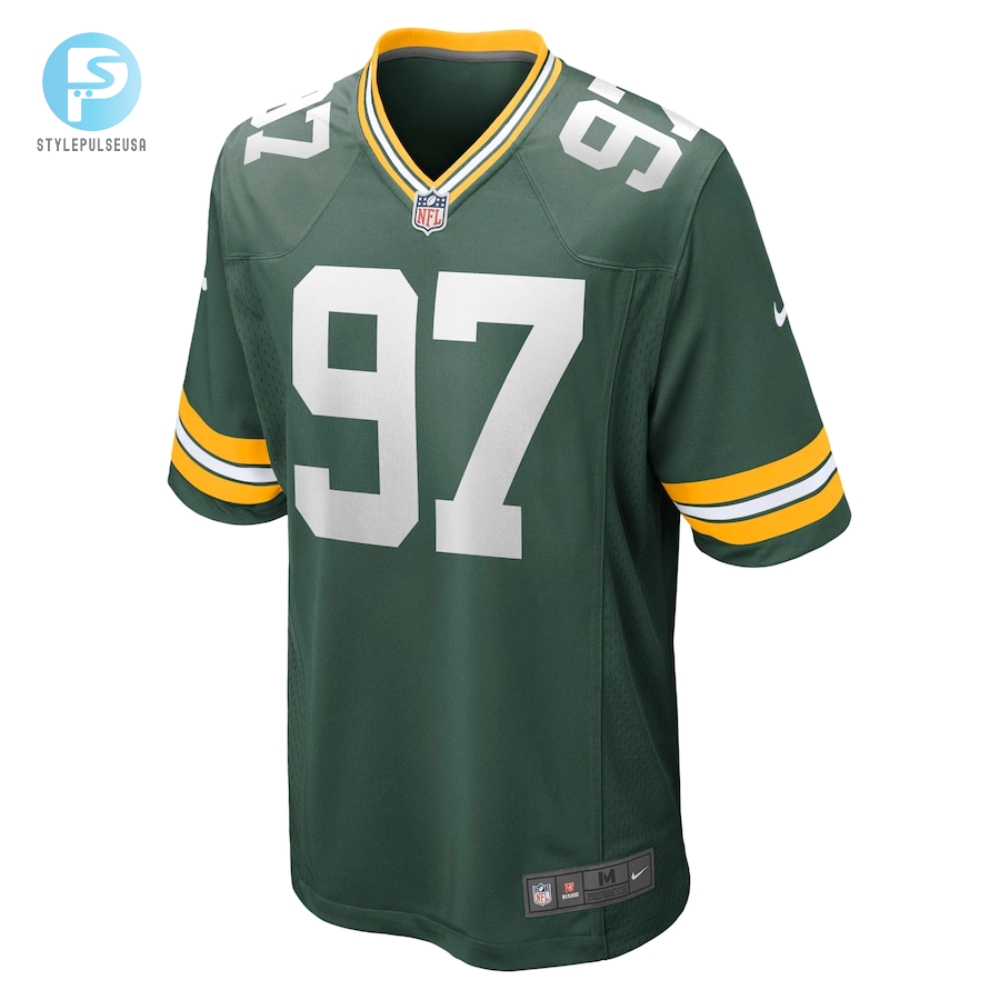 Mens Green Bay Packers Kenny Clark Nike Green Game Jersey 