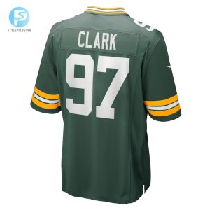 Mens Green Bay Packers Kenny Clark Nike Green Game Jersey stylepulseusa 1 2