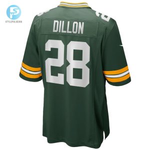 Mens Green Bay Packers Aj Dillon Nike Green Game Player Jersey stylepulseusa 1 2