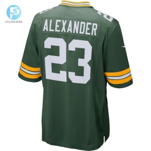 Mens Green Bay Packers Jaire Alexander Nike Green Game Jersey stylepulseusa 1 2