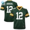 Youth Green Bay Packers Aaron Rodgers Nike Green Game Jersey stylepulseusa 1