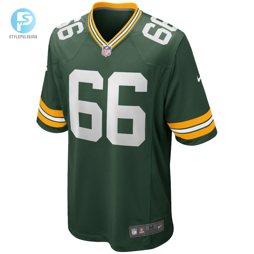 Mens Green Bay Packers Ray Nitschke Nike Green Game Retired Player Jersey 
