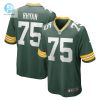 Mens Green Bay Packers Sean Rhyan Nike Green Game Player Jersey stylepulseusa 1