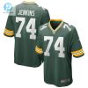 Mens Green Bay Packers Elgton Jenkins Nike Green Game Jersey stylepulseusa 1