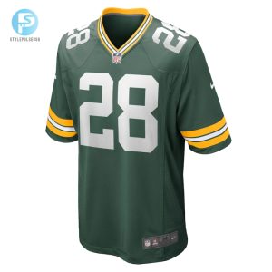 Mens Green Bay Packers Aj Dillon Nike Green Game Jersey stylepulseusa 1 1