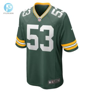 Mens Green Bay Packers Arron Mosby Nike Green Team Game Jersey stylepulseusa 1 1