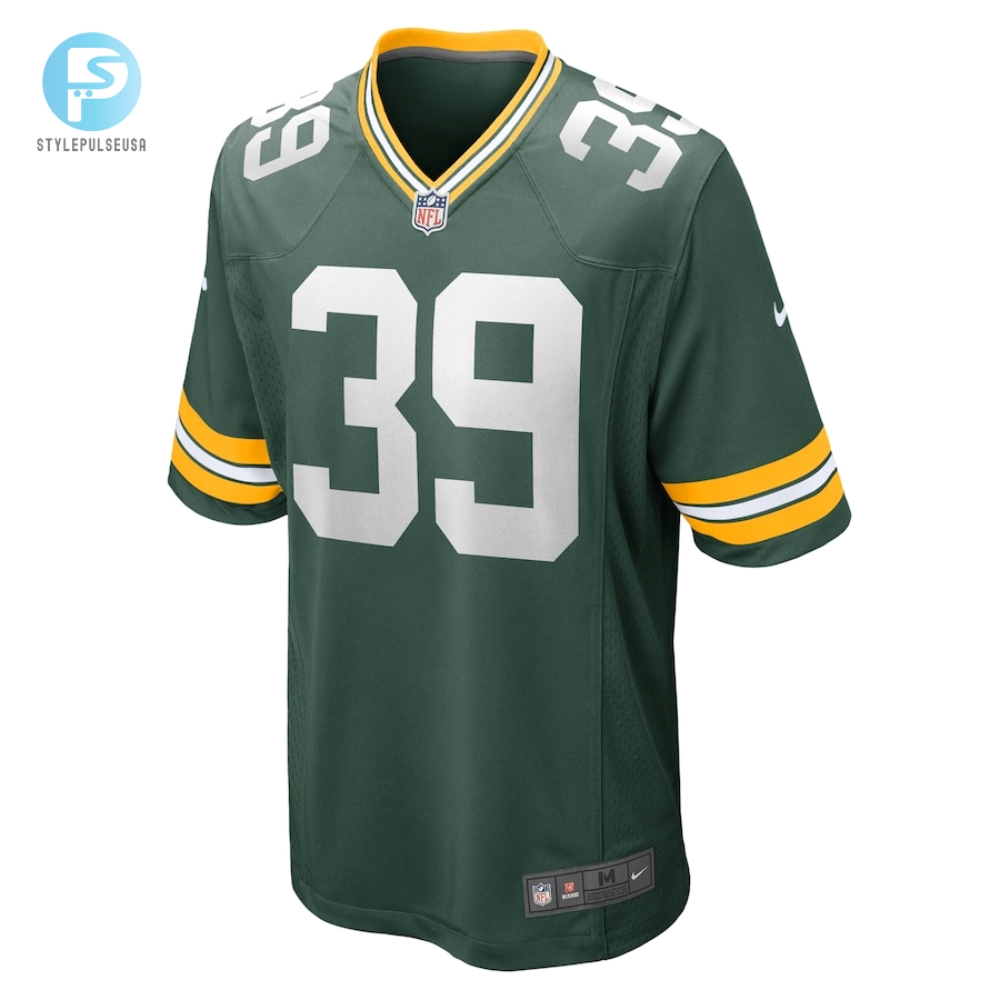 Mens Green Bay Packers Zayne Anderson Nike Green Team Game Jersey 