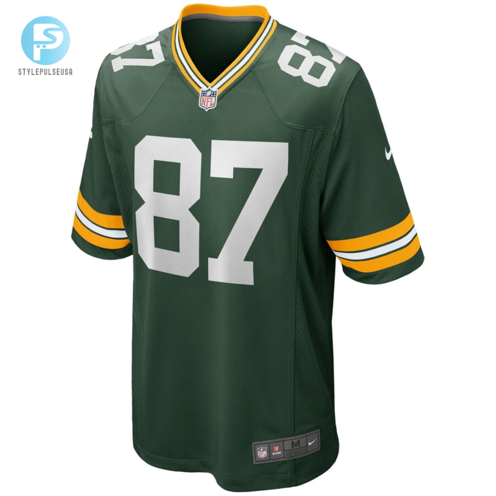 Mens Green Bay Packers Willie Davis Nike Green Game Retired Player Jersey 