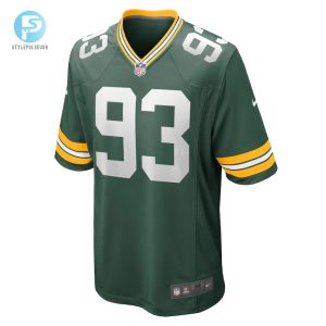 Mens Green Bay Packers T.J. Slaton Nike Green Game Jersey stylepulseusa 1 1