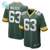 Mens Green Bay Packers Rasheed Walker Nike Green Game Player Jersey stylepulseusa 1