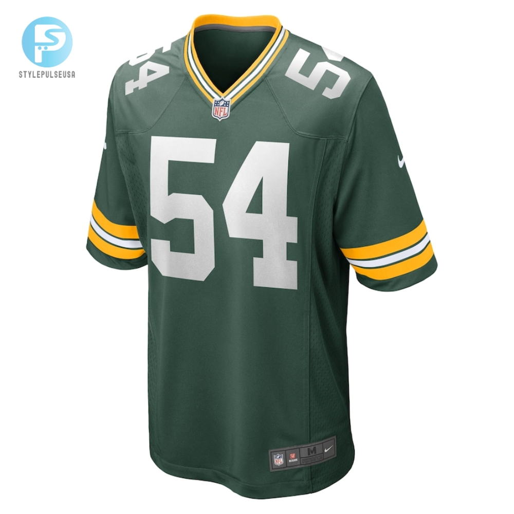 Mens Green Bay Packers Kristian Welch Nike Green Team Game Jersey 