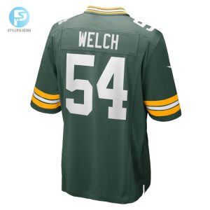 Mens Green Bay Packers Kristian Welch Nike Green Team Game Jersey stylepulseusa 1 2