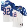 Mens Nfc Reggie White Mitchell Ness Whiteblue 1995 Pro Bowl Authentic Jersey stylepulseusa 1