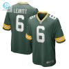 Mens Green Bay Packers Dallin Leavitt Nike Green Game Player Jersey stylepulseusa 1