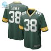 Mens Green Bay Packers Innis Gaines Nike Green Game Jersey stylepulseusa 1