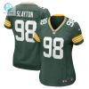 Womens Green Bay Packers Chris Slayton Nike Green Game Player Jersey stylepulseusa 1