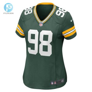 Womens Green Bay Packers Chris Slayton Nike Green Game Player Jersey stylepulseusa 1 1