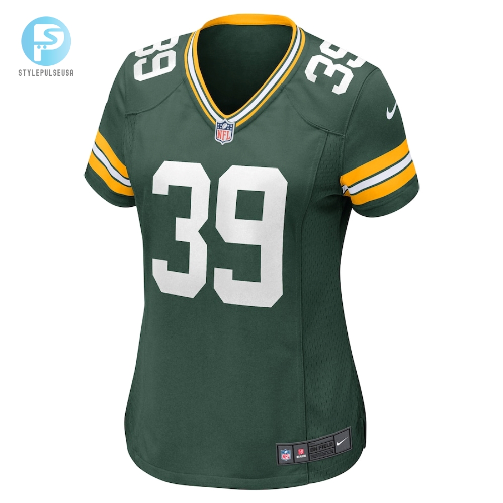 Womens Green Bay Packers Tyler Goodson Nike Green Game Player Jersey 