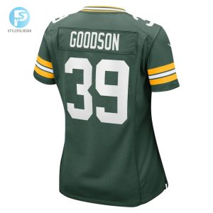 Womens Green Bay Packers Tyler Goodson Nike Green Game Player Jersey stylepulseusa 1 2