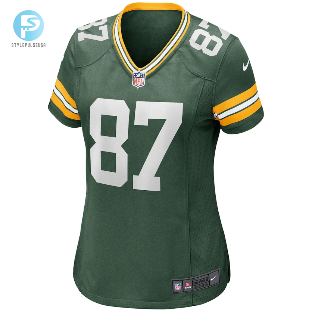 Womens Green Bay Packers Willie Davis Nike Green Game Retired Player Jersey 