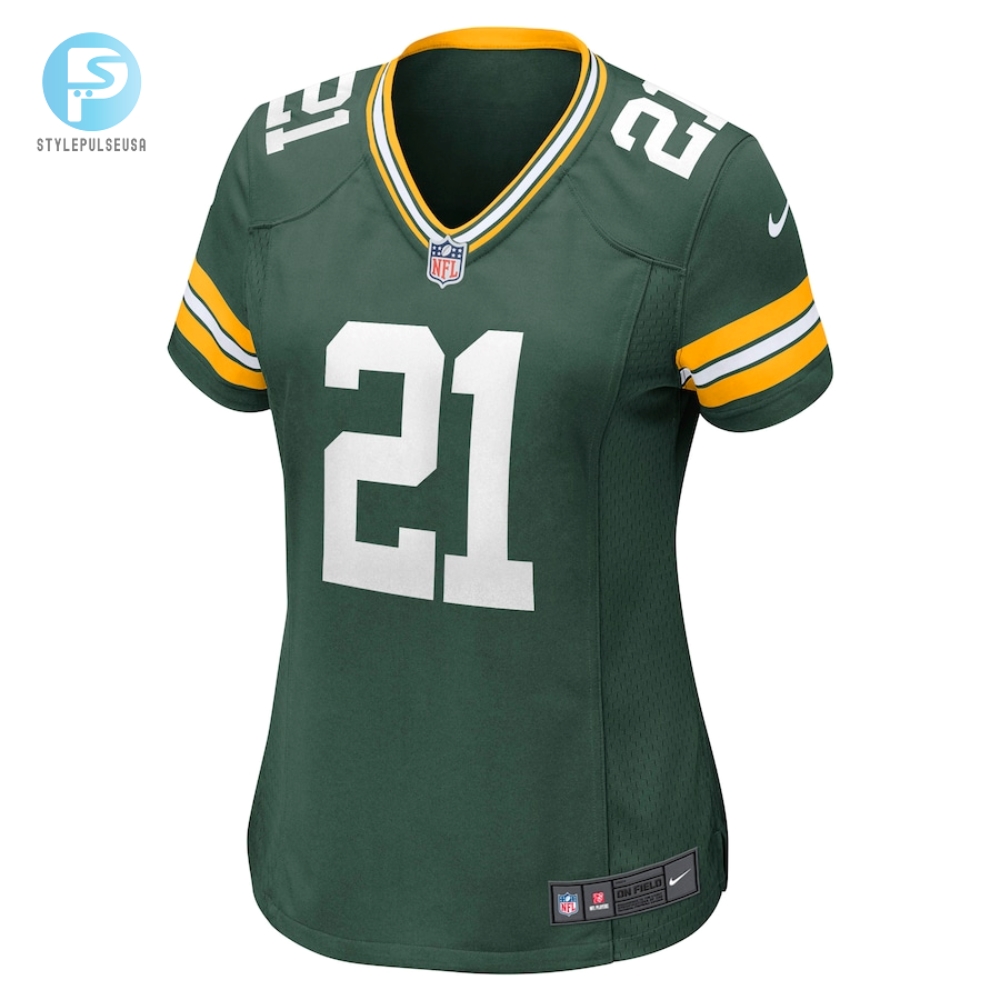 Womens Green Bay Packers Eric Stokes Nike Green Game Jersey 