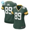 Womens Green Bay Packers Ben Sims Nike Green Team Game Jersey stylepulseusa 1