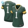 Womens Green Bay Packers Number 1 Mom Nike Green Game Jersey stylepulseusa 1