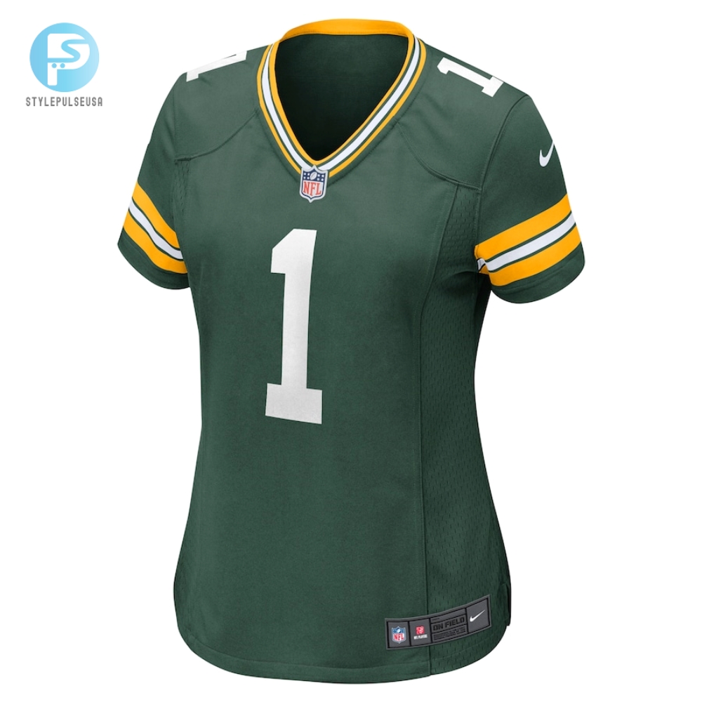 Womens Green Bay Packers Number 1 Mom Nike Green Game Jersey 