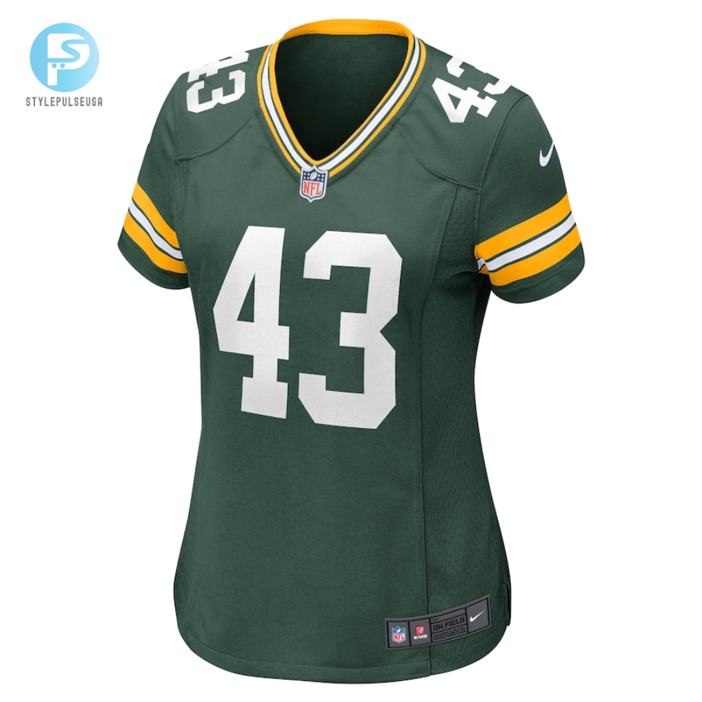 Womens Green Bay Packers Kiondre Thomas Nike Green Game Player Jersey 