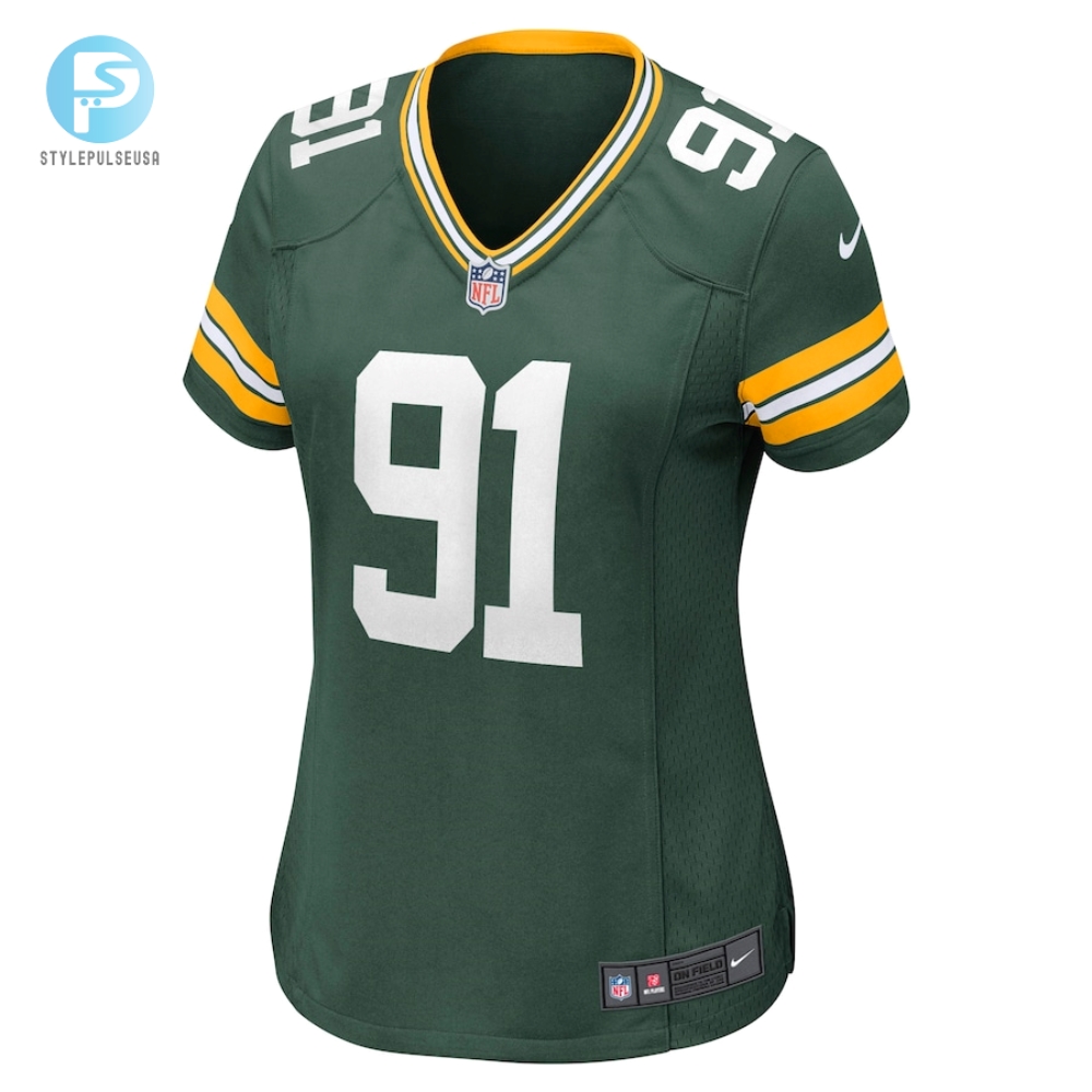 Womens Green Bay Packers Preston Smith Nike Green Game Jersey 