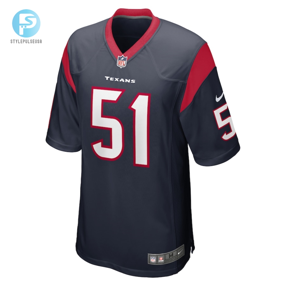 Mens Houston Texans Will Anderson Jr. Nike Navy 2023 Nfl Draft First Round Pick Game Jersey 