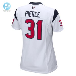 Womens Houston Texans Dameon Pierce Nike White Game Player Jersey stylepulseusa 1 2