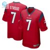 Mens Houston Texans Cj Stroud Nike Red 2023 Nfl Draft First Round Pick Alternate Game Jersey stylepulseusa 1