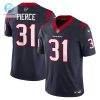 Mens Houston Texans Dameon Pierce Nike Navy Vapor F.U.S.E. Limited Jersey stylepulseusa 1 3