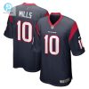 Mens Houston Texans Davis Mills Nike Navy Game Jersey stylepulseusa 1 3