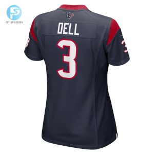 Womens Houston Texans Tank Dell Nike Navy Player Game Jersey stylepulseusa 1 5